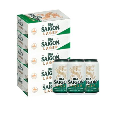 Saigon Lager Beer 330ml x 24 Cans