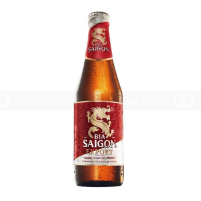 Saigon Export Alc 4.9% Beer 355ml x 20 Glass Bottles