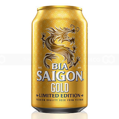 Saigon Gold Beer 330ml x 24 Cans