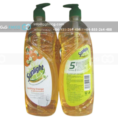 sunlight 750ml Dishwashing liquid Orange Pump x 15 Bottles