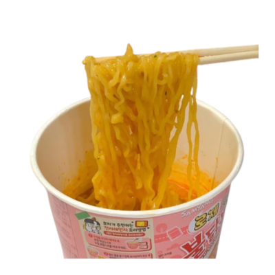 Samyang Buldak Dried Chicken Spicy Noodles Rose Bowl (Halal)  105g x 16 Bowls