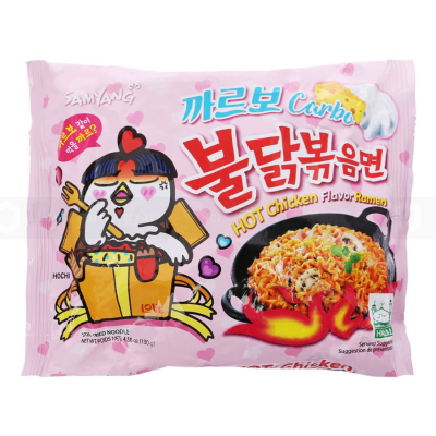 Samyang Spicy Chicken Flavor Carborana Sauce 130g x 40 Bags