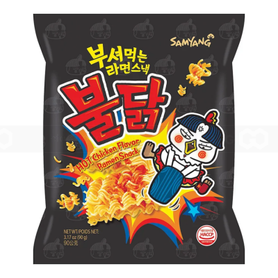 Samyang Snack Spicy Chicken 90g x 24 Bags