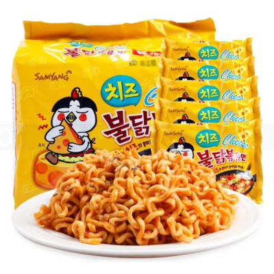 Samyang Spicy Chicken With Cheese 140g x 40 Bags