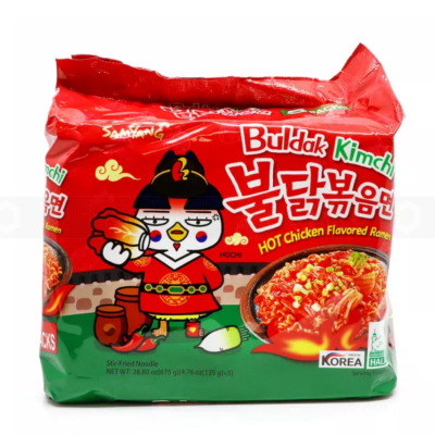 Samyang Spicy Chicken With Kimchi 140g x 40 Bags