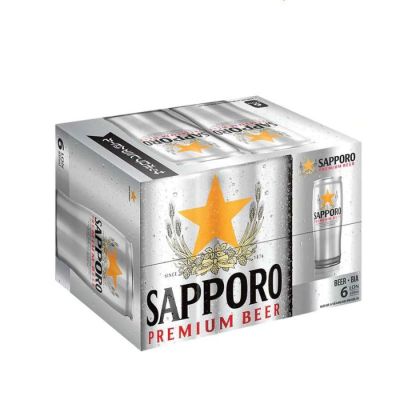 SAPPORO Silver Beer 650ml
