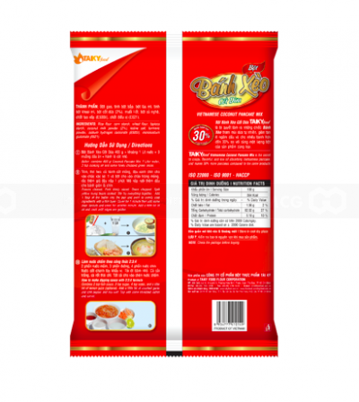 Tai Ky Vietnamese Coconut Pancake Mix 500g x  24 Bag