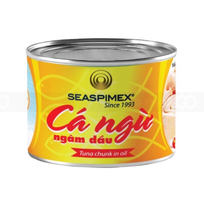 Seaspimex Tuna In Vegetable Oil 1800G x 6 Cans