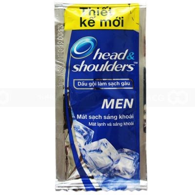 Head & Shoulders Men Cool Blast Anti-Dandruff Shampoo 6G Sachet