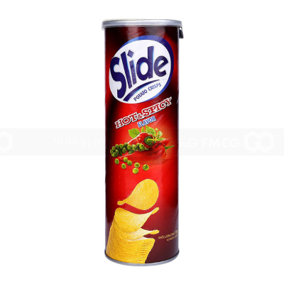 Slide Potato Crisps Hot Spicy 160g x 14 Cans