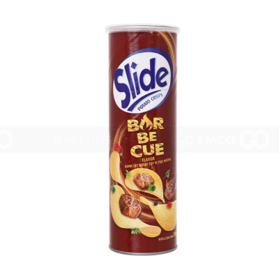 Slide Potato Crisps Barbecue 160g x 14 Cans