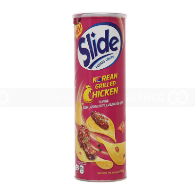 Slide Potato Crisps Korean Chicken 100g x 14 Cans