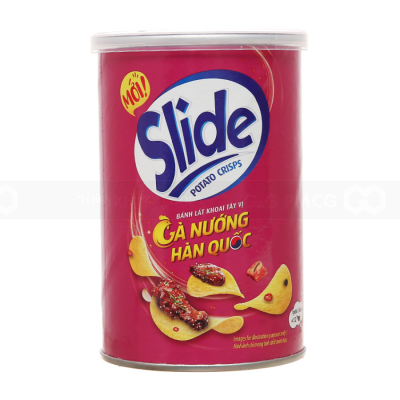 Slide Potato Crisps Korean Chicken 75g x 28 Cans