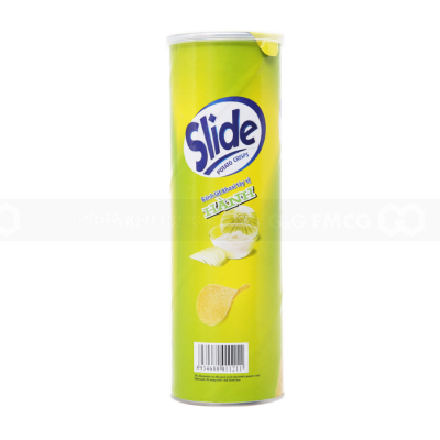 Slide Potato Crisps Sour Cream & Onion Snack 160g x 14 Cans