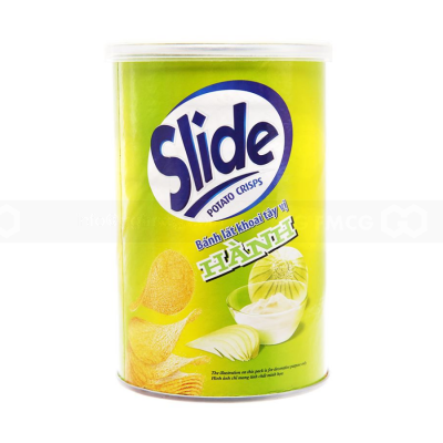 Slide Potato Crisps Sour Cream & Onion Snack 75g x 28 Cans