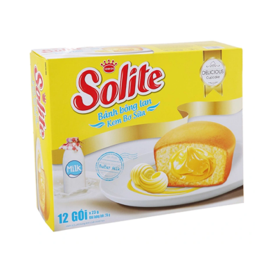 Solite Cupcake Butter Cream Flavor 276g x 10 Boxes
