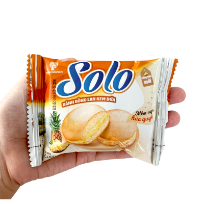 Solo Pineapple Cream Soft Cake 252g x 12 Boxes