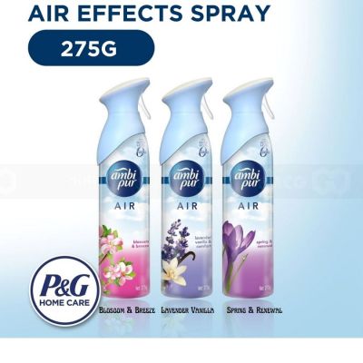 Ambi Pur Air Effect Spray Lavender Vanilla & Comfort 275g x 6 bottles