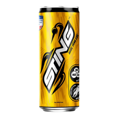 Sting Energy Drink Gold Rush Can 320ml x 24 Cans
