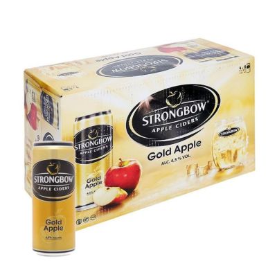 Strongbow Apple Ciders Gold 330ml x 24 Cans