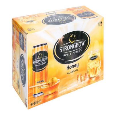 Strongbow Apple Ciders Honey 330ml x 24 Cans