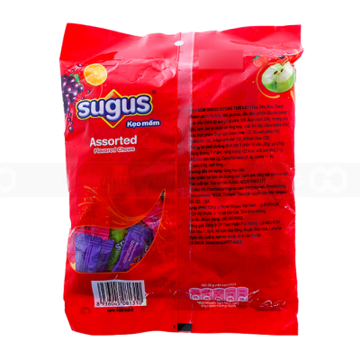 Sugus Chewy Fruit 210g x 50 Bags