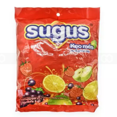 Sugus Chewy Fruit 210g x 50 Bags