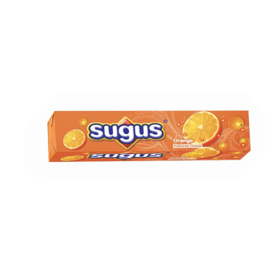 Sugus Orange Flavored Chews 30gr x 24 Bars x 24 Boxs