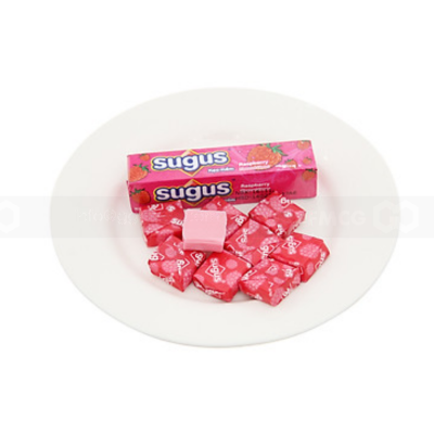 Sugus Raspberry Flavored Chews 30gr x 24 Bar x 24 Boxs