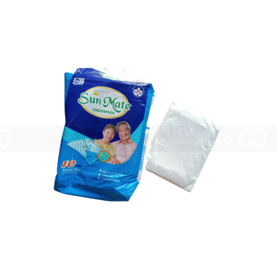 Sun Mate Adult UnderPads 10 Pcs x 10 bags