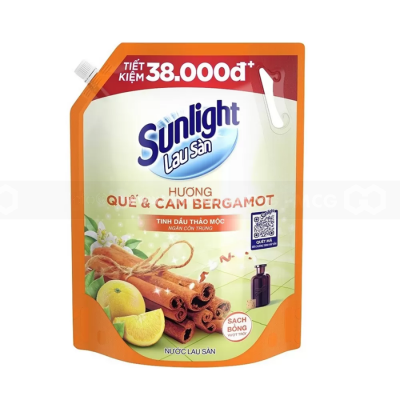 Sunlight Floor Cleaner Cinnamon & Bergamot Orange 3.4kg 