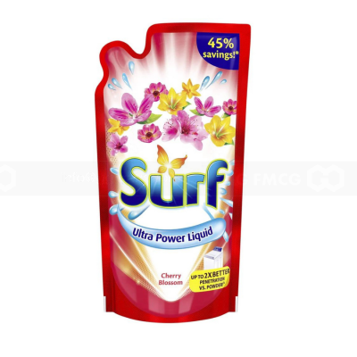 Surf Cherry Blossom Liquid Detergent 900ml x 12 Pouches