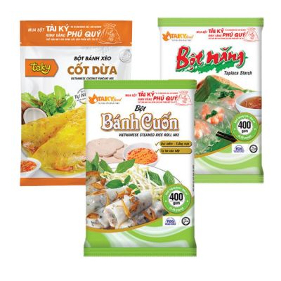 Tai Ky Vietnamese Coconut Pancake Mix 400g x  24 Bag
