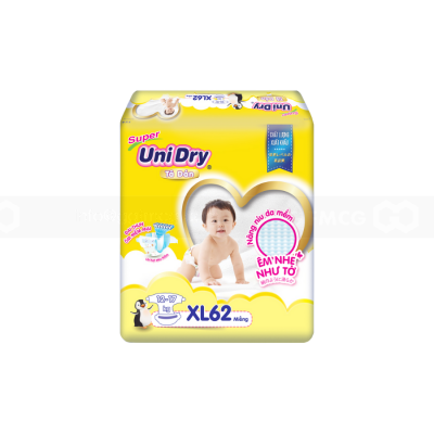 Taisun Super G6 Unidry Baby Dry XL62 x 4 Bags
