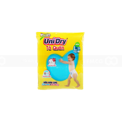 Taisun Unidry Baby Dry Pant L54 x 4 Bags