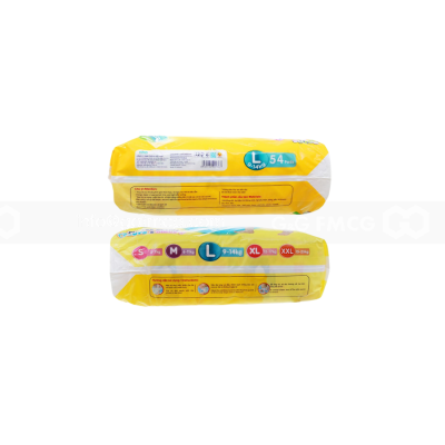 Taisun Unidry Baby Dry Pant L54 x 4 Bags