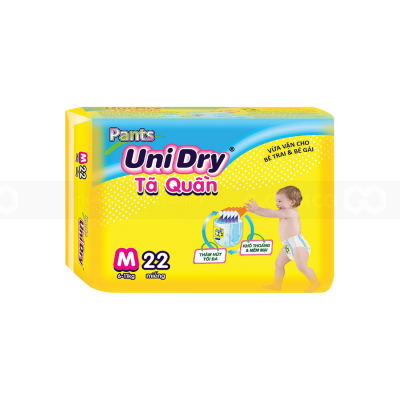 Taisun Unidry Baby Dry Pant M22 x 8 Bags