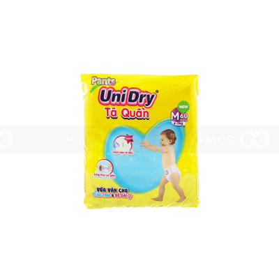 Taisun Unidry Baby Dry Pant M60 x 4 Bags