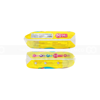 Taisun Unidry Baby Dry Pant XL34 x 4 Bags