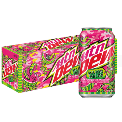 Wholesale Mountain Dew Can Major Melon 12oz x 24 cans