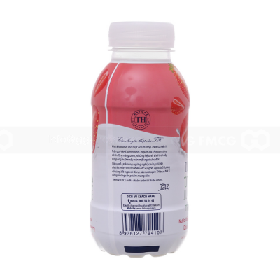 TH True Juice Milk Natural Strawberry 300ml x 24 Bottles