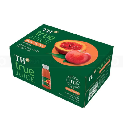 TH True Juice Natural Apple And Gac 350ml x 24 Bottles