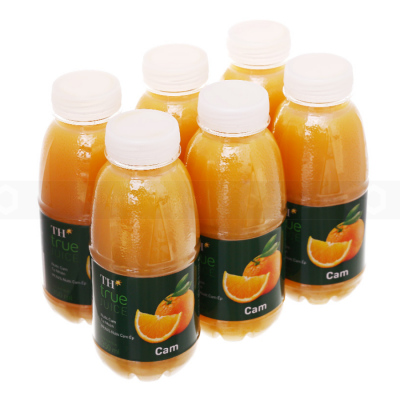 TH True Juice Natural Orange 350ml x 24 Bottles