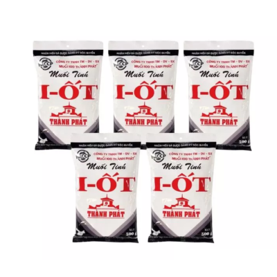 Thanh Phat Iodised Salt 500g x 50 Bags
