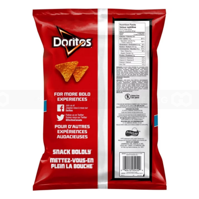 Wholesale Doritos Spicy Tortilla Chips 3.25oz x 18 pcs