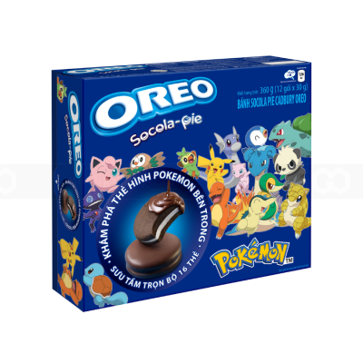 Wholesale Oreo Chocolate Pie 180g x 12 Boxes - Pokémon Version