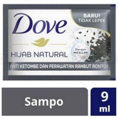 Dove Shampoo Anti Ketombe & Rambut Rontok 9ml x 480 pcs