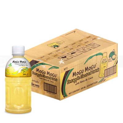 Mogu Mogu Pineapple Flavored Drink With Natade Coconut 320ml