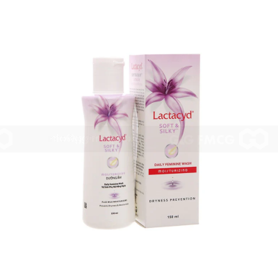 Lactacyd Intimate Feminine Hygiene Soft and Silky Moisturizing 150ml 

