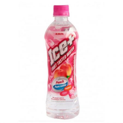 Kirin Ice+ Fruit Tasted Water - Peach 345ml x 24 Bottles